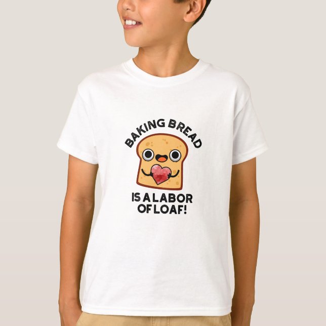 Camiseta Pão De Banho É Um Trabalho De Comida Engraçado De  (Frente)