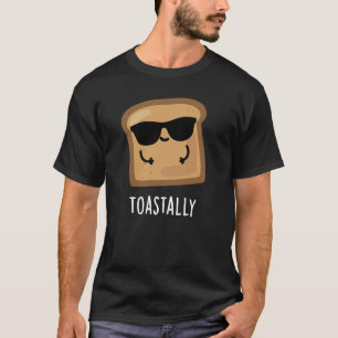 Camiseta Pão de brava torrado engraçado tostado escuro BG