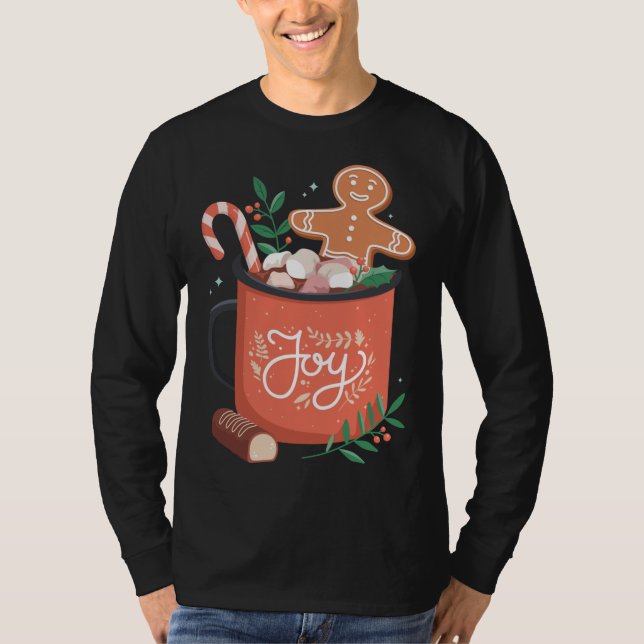 Camiseta Pão de Cacau Quente com Joia de Cana Doce (Frente)
