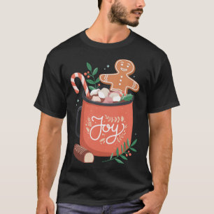 Camiseta Pão de Cacau Quente com Joia de Cana Doce