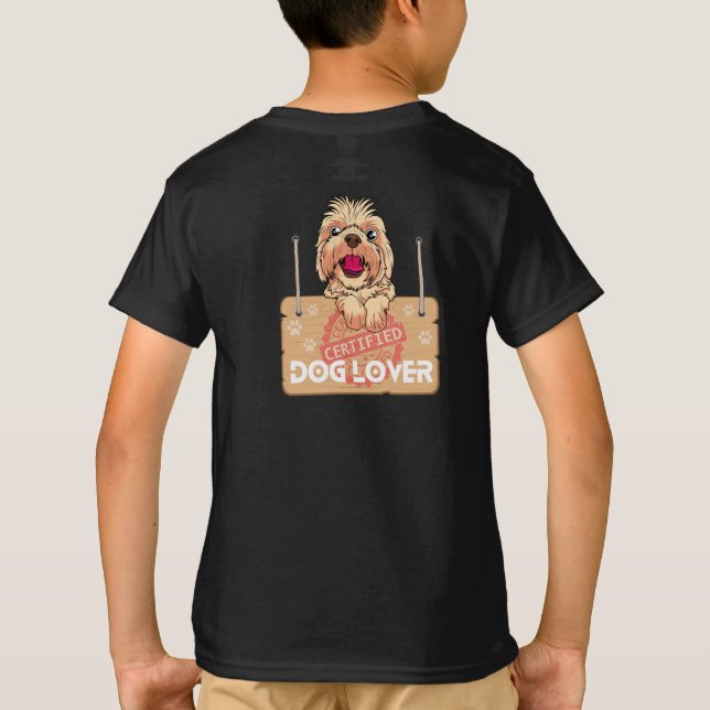 Camiseta Pão de Cão Certificado (Verso)