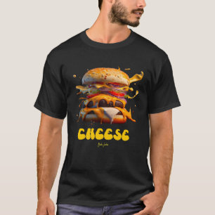 Camiseta Pão de Carne de Burger Cheiroso