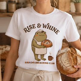 Camiseta Pão de Fermentação Natural Rise & Whine Baker Sapo