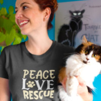 Pão de Gato de Salvamento do Amor de Paz