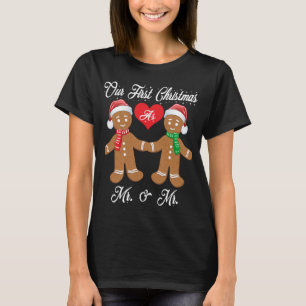 Camiseta Pão-de-gengala Correspondente Homens Pijamas para