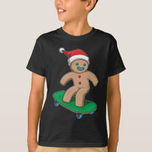 Camiseta Pão de Gengibre Pão de Natal