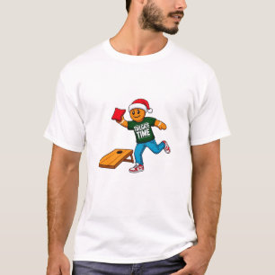 Camiseta Pão de Mel Cornhole Natal Esporte Feriado