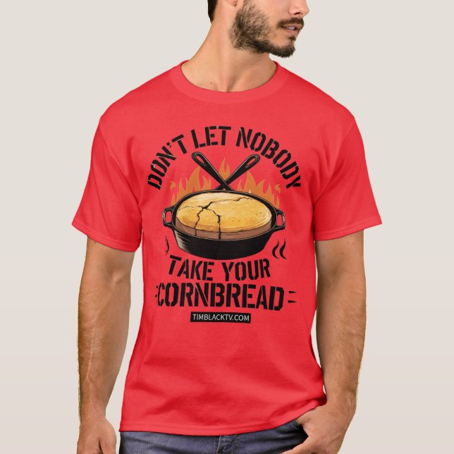 Camiseta PÃO DE MILHO BOLD1 amigos (Frente)