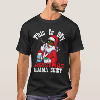 Camiseta Pão de Natal do Papai Noel Negro-Africano