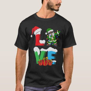 Camiseta Pão de Natal do Papai Noel Negro Africano
