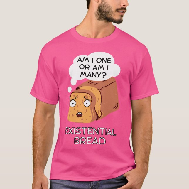 Camiseta Pão de Pão de Kawaii Existente (Frente)