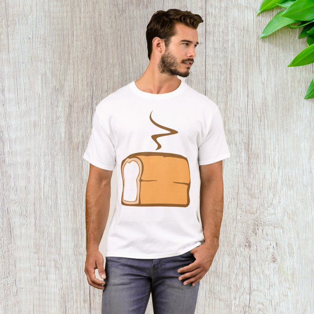 Camiseta Pão De Pão Fresco (Criador carregado)