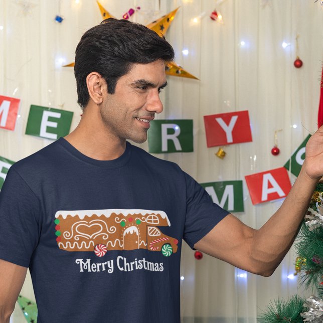 Camiseta Pão-de-Pão-Pão RV Classe C Gráfico de Natal (Criador carregado)