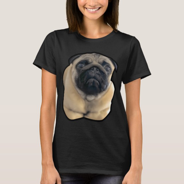 Camiseta Pão de pug (Frente)