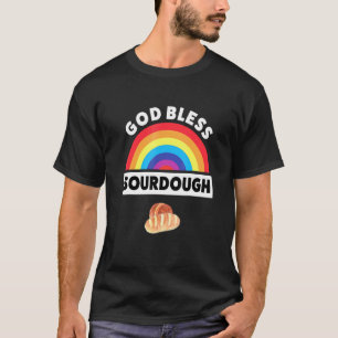 Camiseta Pão de Seda Doente Gluten Sourdough Fia