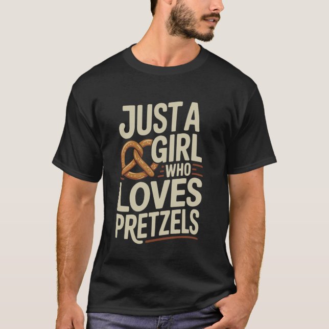 Camiseta Pão do Dia da Pretzel Alemã Padaria Comida Assada  (Frente)