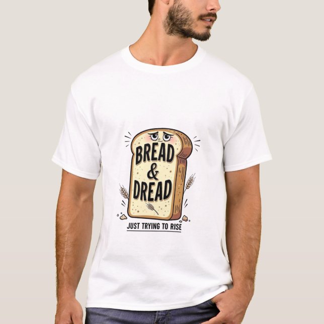 Camiseta Pão & Dread Divertido (Frente)