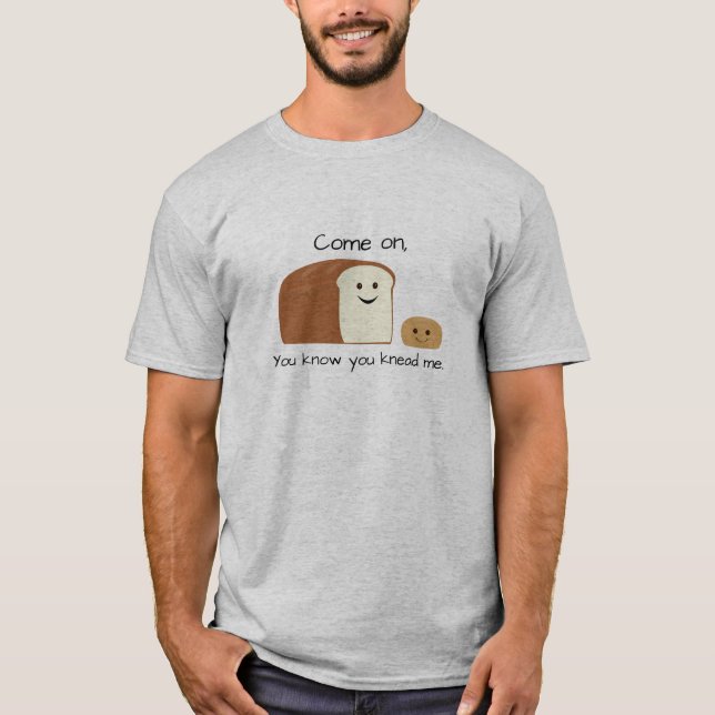 Camiseta Pão Engraçado (Frente)