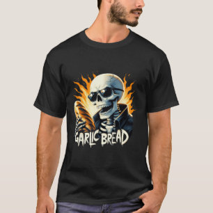 Camiseta Pão Halloween Skeleton Bakery Baker Bread
