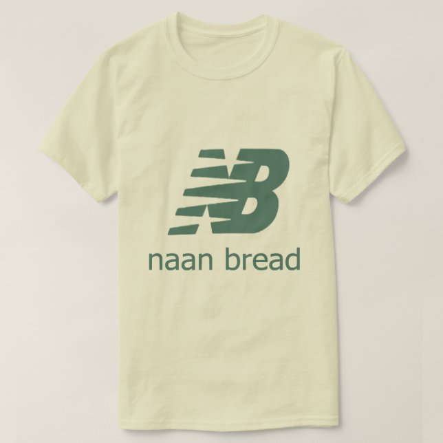 Camiseta pão naan (Frente do Design)