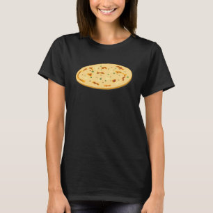 Camiseta Pão Naan Naan Alho Índia Paquistão Comida Masala