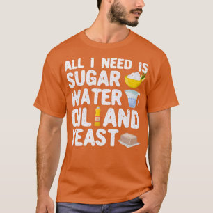 Camiseta Pão-Pão Engraçado Fazendo Pão-Pão