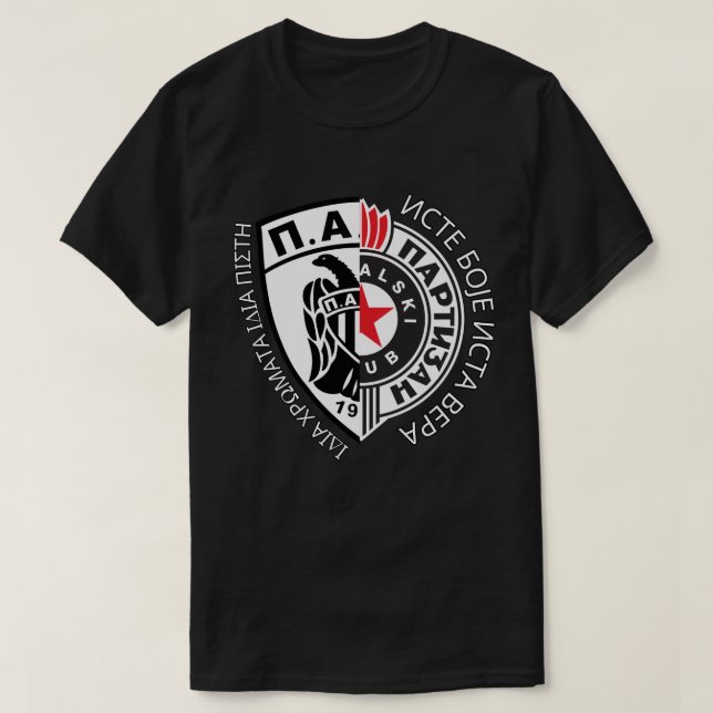 Camiseta Paok Partizan Iste Boje Ista Vera (Frente do Design)