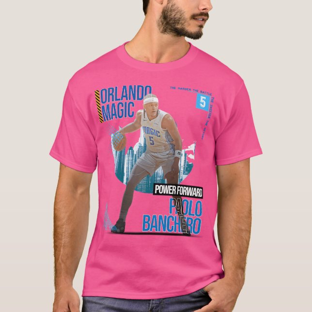 Camiseta Paolo Banchero Basball Art Magic 2 (Frente)