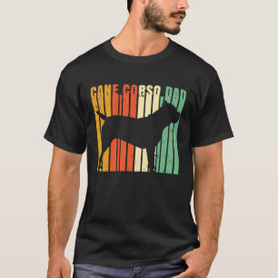 Camiseta Pap De Cachorro De Mastiff Italiano Corso De Pai D