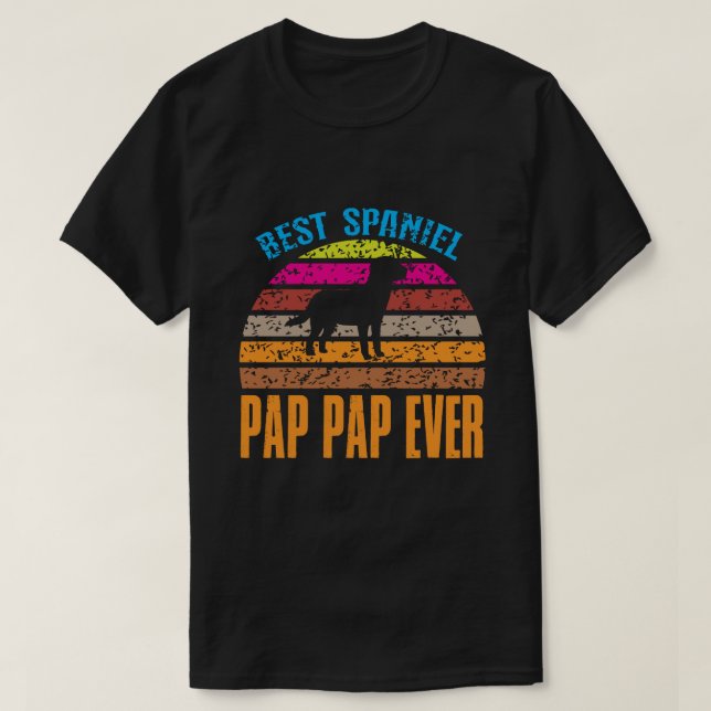 Camiseta PAP EVER Vintage, espanhol (Frente do Design)