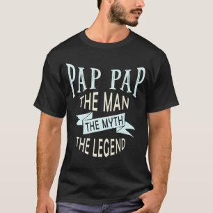 Camiseta Pap Pap o Homem o Mito a Legenda Original