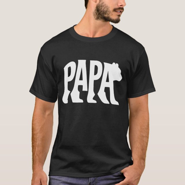 Camiseta Papa Bear  (Frente)