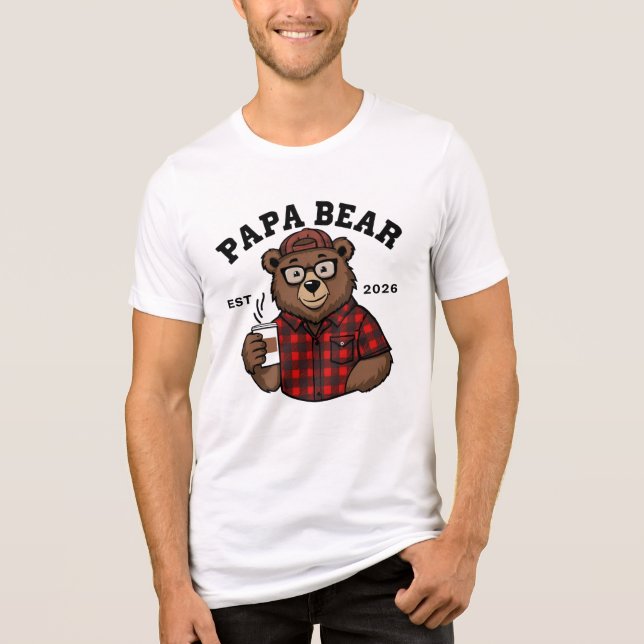 Camiseta Papa Bear 2026 t-shirt/hoodie (Frente)