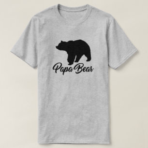 CAMISETA PAPA BEAR BEAR BEAR BEAR BEAR PADRE SON GIFT