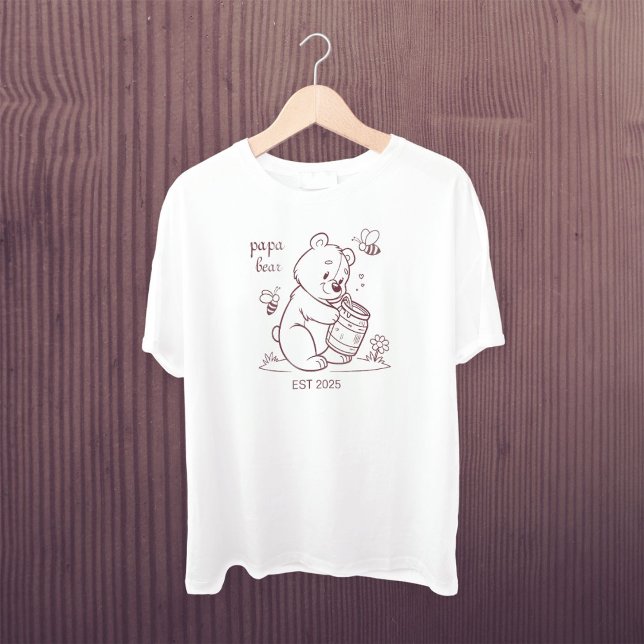 Camiseta Papa Bear Est 2025 (Criador carregado)