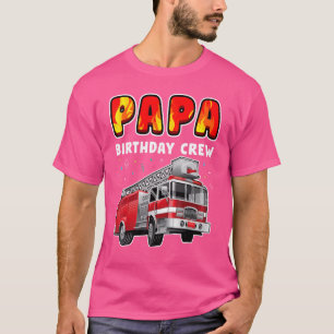 Camiseta Papa Birthday Crepúsculo Fogo Fogueiro Crianças Fo