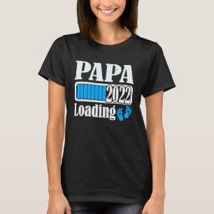 Camiseta Papá Carregando 2022 Novo Anúncio Pregante Pai