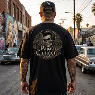 Camiseta Papa Chingon