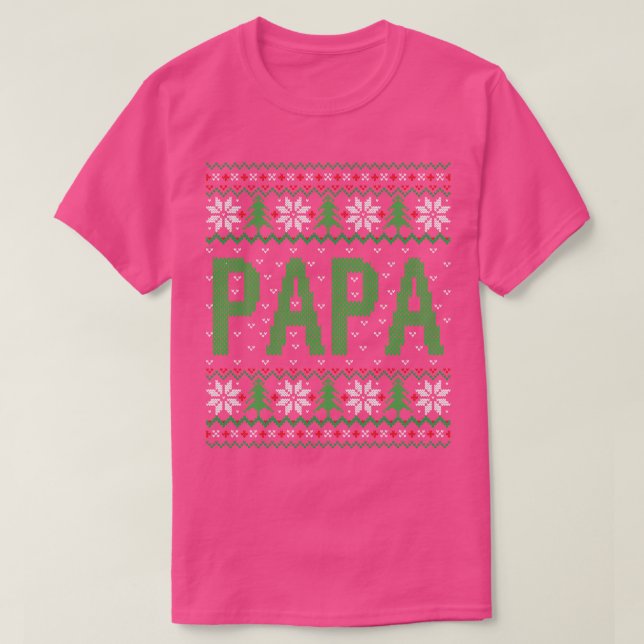 Camiseta Papa claus (Frente do Design)