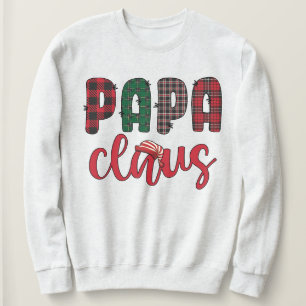 Camiseta Papá Claus Família Correspondendo às roupas de Nat