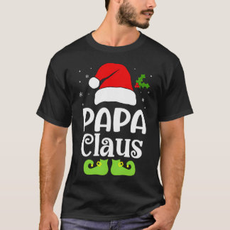 Camiseta Papá Claus presentes de Natal