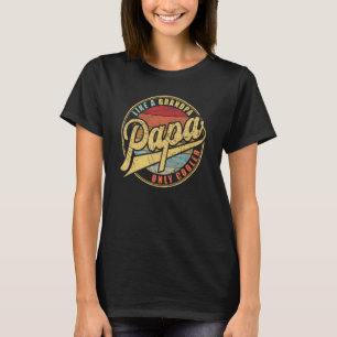 Camiseta Papá como vovô só mais legal Pai engraçado Papa De