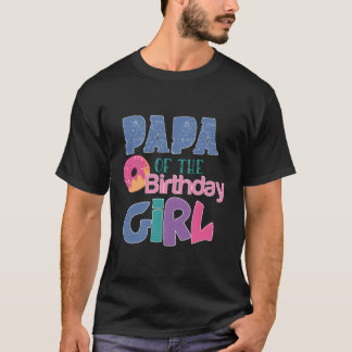 Camiseta Papa Da Família Tema Rosquinha