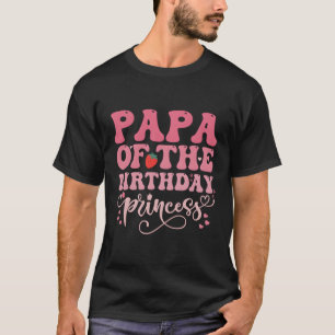 Camiseta Papá Da Princesa Doce Morango