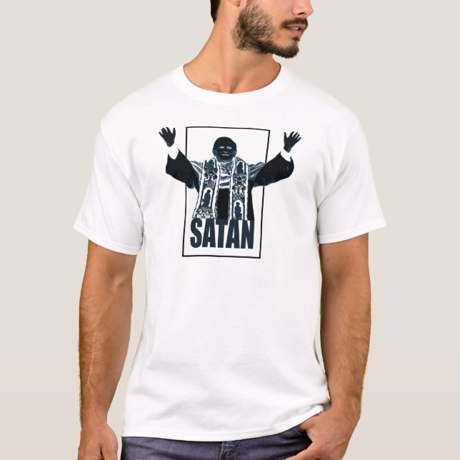 Camiseta Papa da SATÃ (Frente)