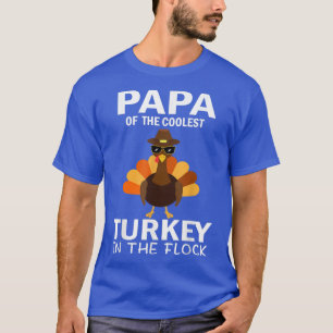 Camiseta Papá Da Turquia Mais Fria Do Bando, Graças A Deus