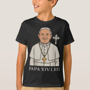 Camiseta Papa de Chicago Leo Xiv Da Pope Meme Engraçado