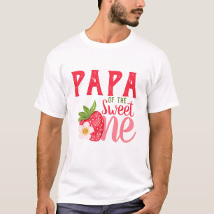 Camiseta Papá De Um Festa De primeiro aniversario De Morang