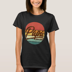 Camiseta Papa desde 2010, 11ruas Aniversário 11 Anos Pai