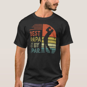 Camiseta Papa dia de os pais Melhor Papa Par Vovô Golf
